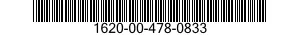 1620-00-478-0833  1620004780833 004780833