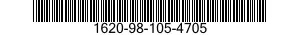 1620-98-105-4705 SUPPORT,STRUCTURAL COMPONENT,AIRCRAFT 1620981054705 981054705