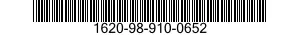 1620-98-910-0652  1620989100652 989100652