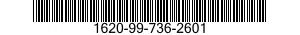 1620-99-736-2601  1620997362601 997362601