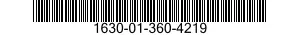 1630-01-360-4219 SENSOR,ANTI-LOCK BRAKE,AIRCRAFT 1630013604219 013604219