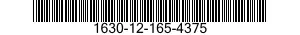 1630-12-165-4375  1630121654375 121654375