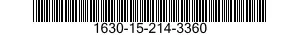 1630-15-214-3360 RUOTA GOMMA FISSA 1630152143360 152143360