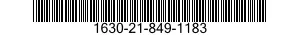 1630-21-849-1183 CYLINDER,HYDRAULIC BRAKE,MASTER 1630218491183 218491183