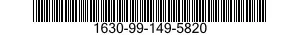 1630-99-149-5820 PLATE,IDENTIFICATION 1630991495820 991495820