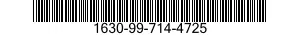1630-99-714-4725  1630997144725 997144725