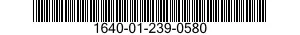 1640-01-239-0580 CABLE ASSEMBLY 1640012390580 012390580