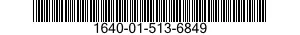 1640-01-513-6849 WIRE ROPE ASSEMBLY,SINGLE LEG,AVIATION 1640015136849 015136849