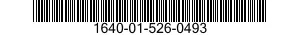 1640-01-526-0493 WIRE ROPE ASSEMBLY,SINGLE LEG,AVIATION 1640015260493 015260493