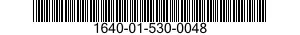 1640-01-530-0048 WIRE ROPE ASSEMBLY,SINGLE LEG,AVIATION 1640015300048 015300048