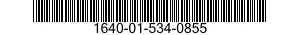 1640-01-534-0855 WIRE ROPE ASSEMBLY,SINGLE LEG,AVIATION 1640015340855 015340855