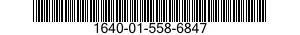 1640-01-558-6847 WIRE ROPE ASSEMBLY,SINGLE LEG,AVIATION 1640015586847 015586847