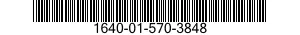 1640-01-570-3848 WIRE ROPE ASSEMBLY,SINGLE LEG,AVIATION 1640015703848 015703848