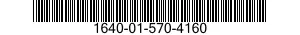 1640-01-570-4160 WIRE ROPE ASSEMBLY,SINGLE LEG,AVIATION 1640015704160 015704160