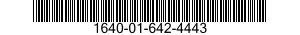 1640-01-642-4443 CABLE ASSEMBLY,CONTROL 1640016424443 016424443