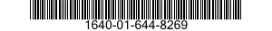 1640-01-644-8269 WIRE ROPE ASSEMBLY,SINGLE LEG,AVIATION 1640016448269 016448269