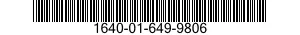 1640-01-649-9806 WIRE ROPE ASSEMBLY,SINGLE LEG,AVIATION 1640016499806 016499806