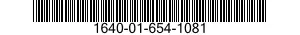 1640-01-654-1081 CONNECTOR,ROD END,AVIATION 1640016541081 016541081