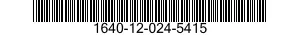 1640-12-024-5415 PANEL,STRUCTURAL,AIRCRAFT 1640120245415 120245415