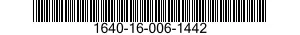 1640-16-006-1442 WIRE ROPE ASSEMBLY,SINGLE LEG,AVIATION 1640160061442 160061442