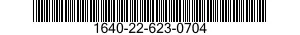 1640-22-623-0704 TERMINAL,WIRE ROPE,STUD,AVIATION 1640226230704 226230704