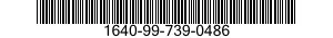 1640-99-739-0486 WIRE ROPE ASSEMBLY,SINGLE LEG 1640997390486 997390486