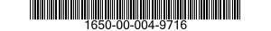 1650-00-004-9716 ROD,PISTON,HYDRAULIC FLUID TANK 1650000049716 000049716