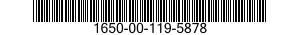 1650-00-119-5878 NOZZLE ASSY,DE ICING 1650001195878 001195878