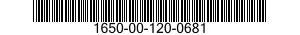 1650-00-120-0681  1650001200681 001200681