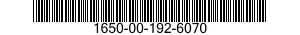 1650-00-192-6070  1650001926070 001926070