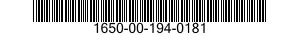 1650-00-194-0181 CAP,ACCUMULATOR 1650001940181 001940181