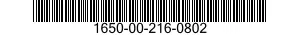 1650-00-216-0802  1650002160802 002160802