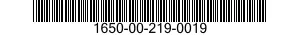 1650-00-219-0019  1650002190019 002190019