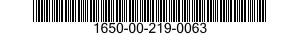 1650-00-219-0063  1650002190063 002190063