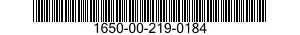 1650-00-219-0184  1650002190184 002190184