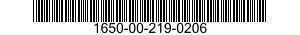 1650-00-219-0206  1650002190206 002190206