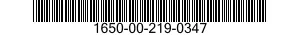 1650-00-219-0347  1650002190347 002190347