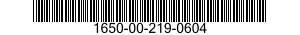 1650-00-219-0604  1650002190604 002190604