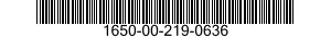 1650-00-219-0636  1650002190636 002190636