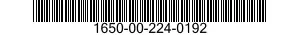 1650-00-224-0192  1650002240192 002240192