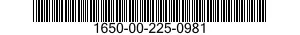 1650-00-225-0981 VALVE,OVERRIDE CONTROL 1650002250981 002250981