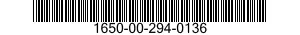 1650-00-294-0136  1650002940136 002940136