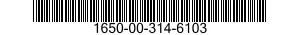 1650-00-314-6103  1650003146103 003146103