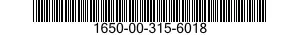 1650-00-315-6018  1650003156018 003156018