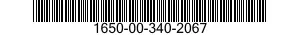 1650-00-340-2067  1650003402067 003402067