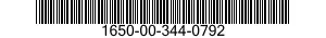 1650-00-344-0792 BEZEL,INDICATOR 1650003440792 003440792