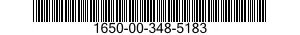 1650-00-348-5183  1650003485183 003485183
