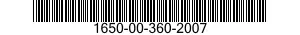 1650-00-360-2007 VALVE BODY,SEQUENCE 1650003602007 003602007