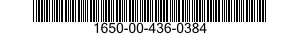 1650-00-436-0384  1650004360384 004360384