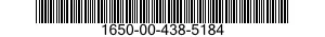 1650-00-438-5184  1650004385184 004385184
